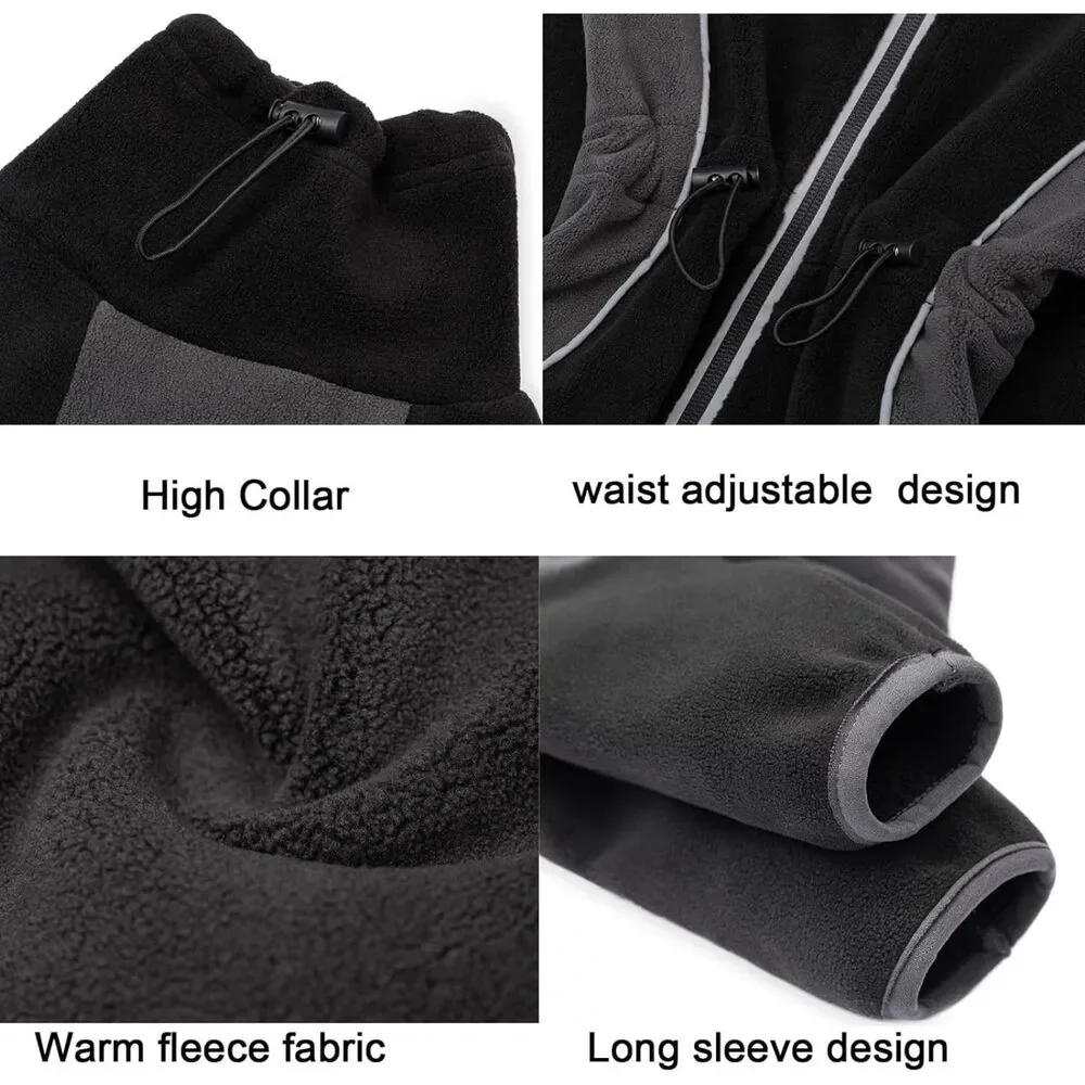Fleece Dog Coat For Small Dog, SMALL, 8F-172PET001